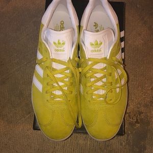 Adidas Gazelle (lime green)